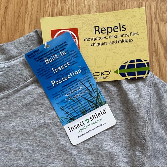 NWT ExOfficio Men's BugsAway Chas'r Crew LS Shirt Small - Picture 2 of 4